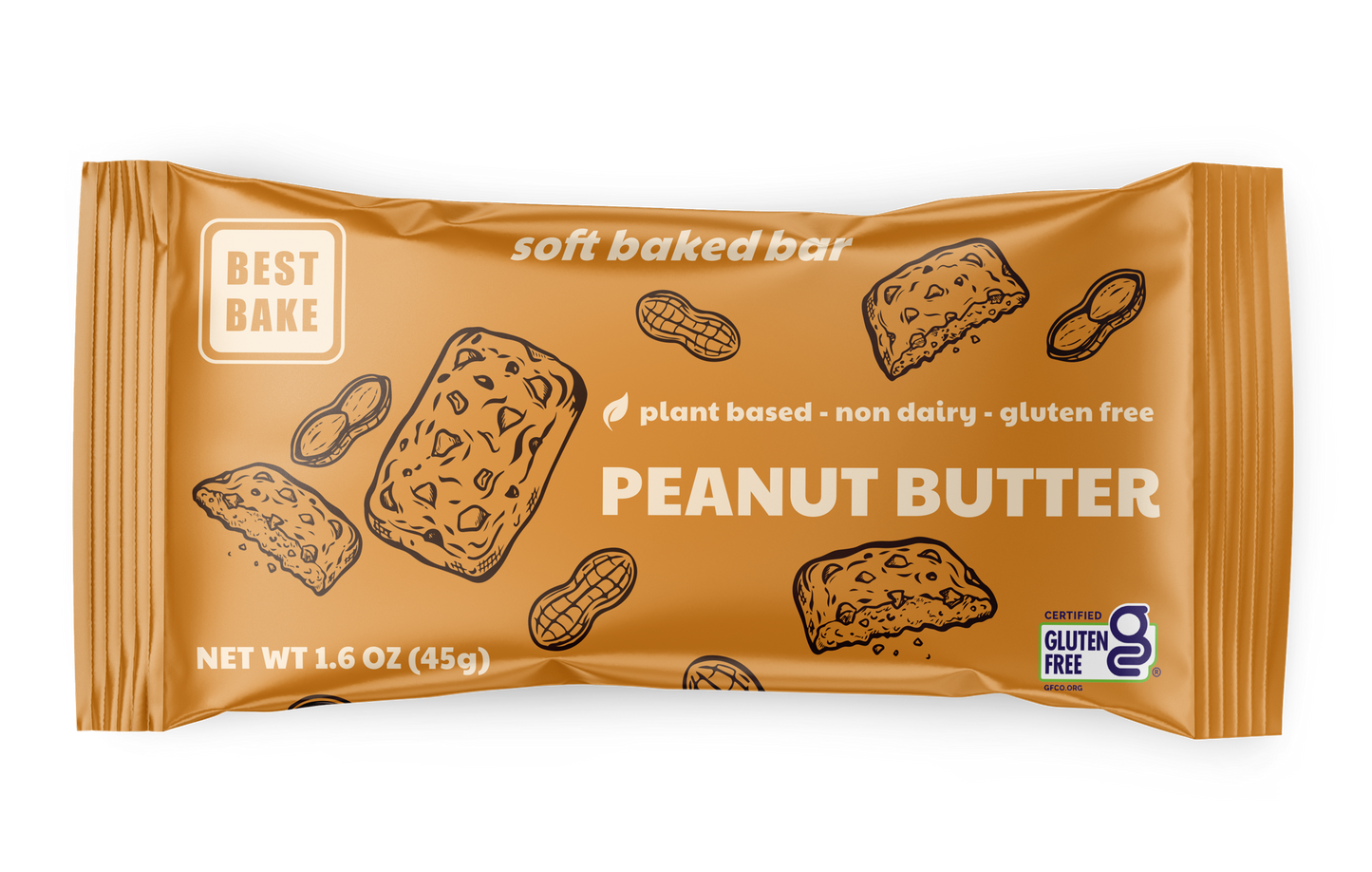 Best Bake Soft Baked Bar - Peanut Butter 9 Pack