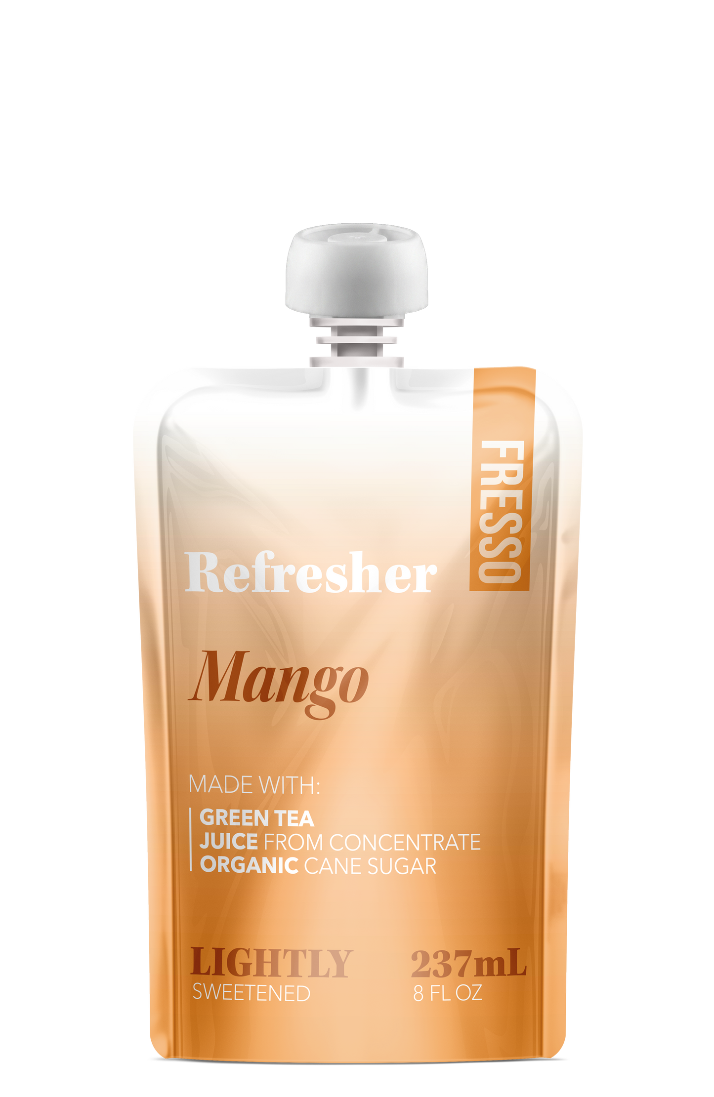 Fresso Tea Refresher - Mango 8 Pack