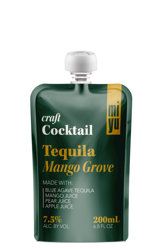 miyu Craft Cocktail - Mango Grove 6 Pack