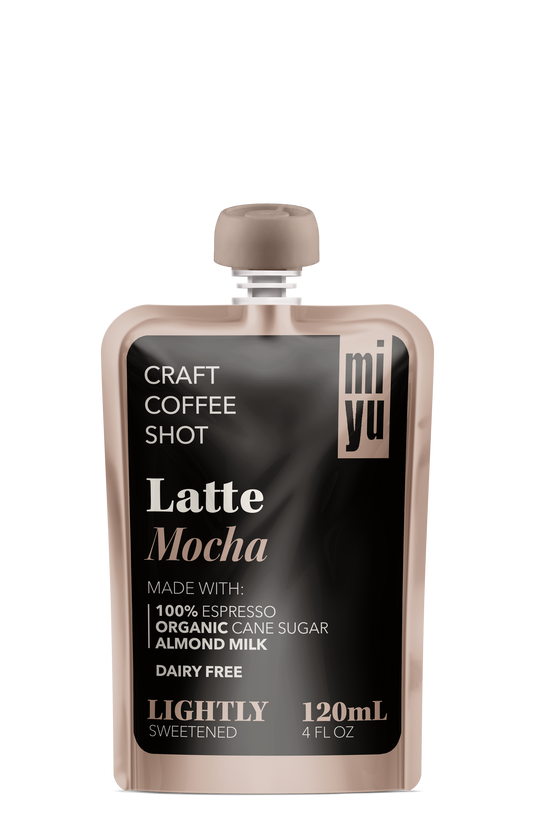 miyu Coffee Latte Shot - Mocha 12 Pack