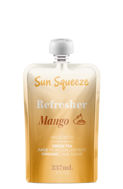 Sun Squeeze Tea Refresher - Mango 8 Pack