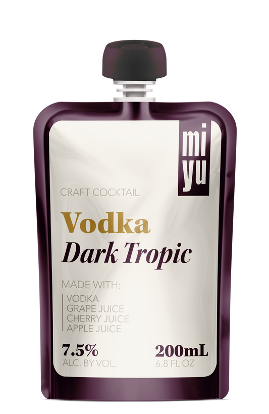 miyu Craft Cocktail - Dark Tropic 6 Pack
