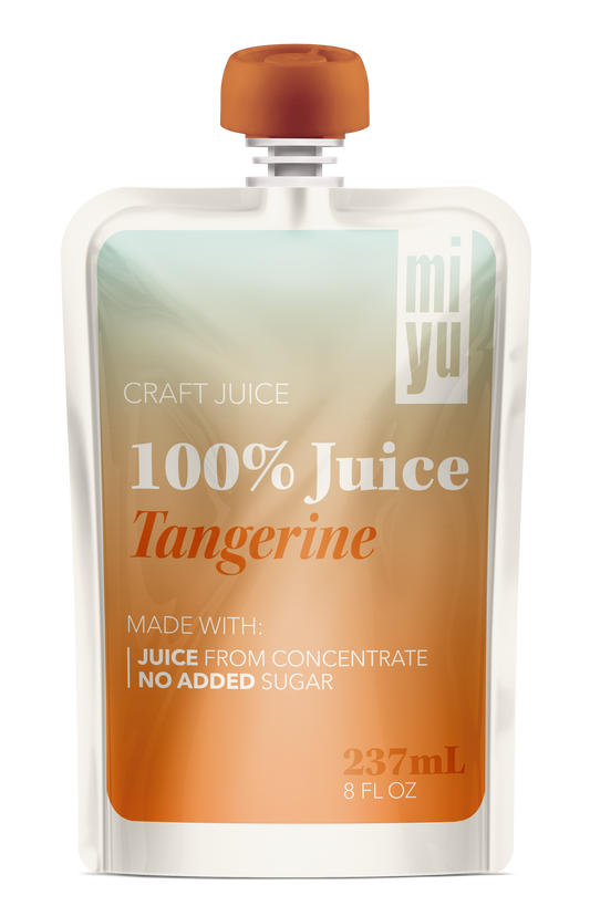 miyu 100% Juice - Tangerine 6 Pack