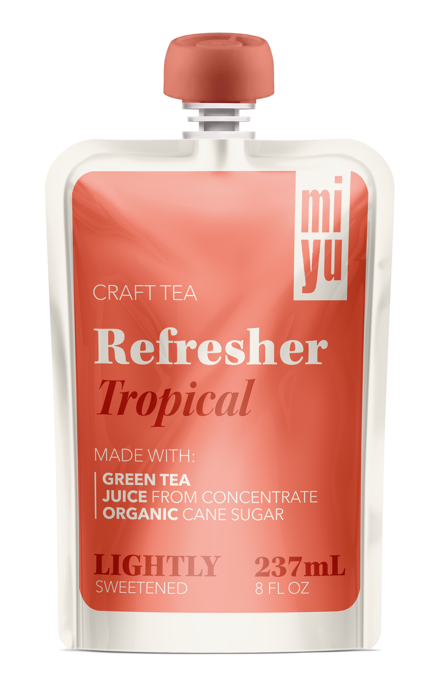miyu Green Tea Refresher - Tropical 6 Pack