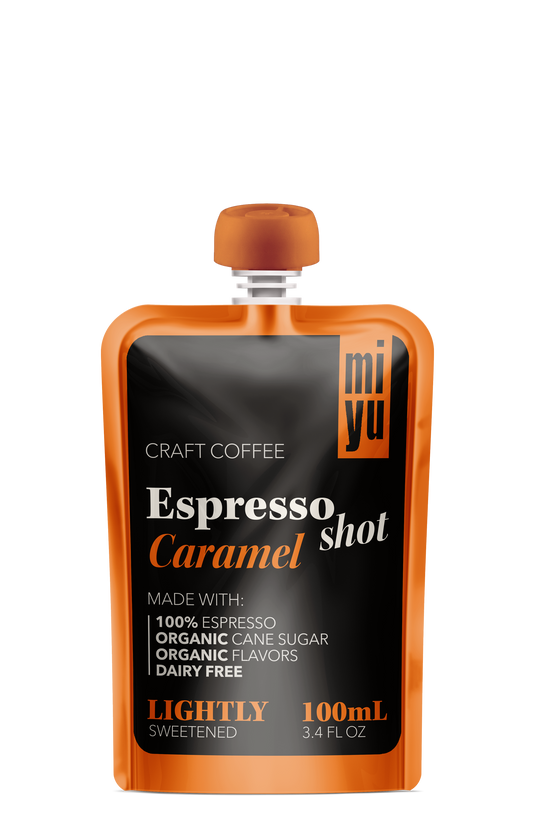 miyu Espresso Shot - Caramel 6 Pack