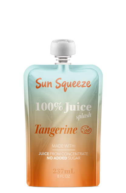 Sun Squeeze 100% Juice - Tangerine 8 Pack